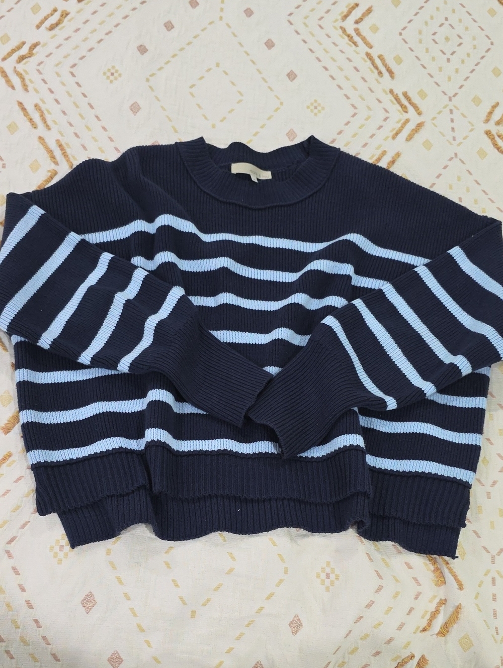 Striped Crewneck Sweater